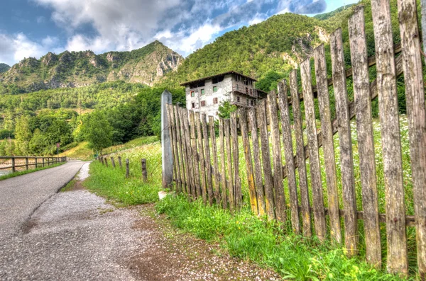 Het berglandschap — Stockfoto