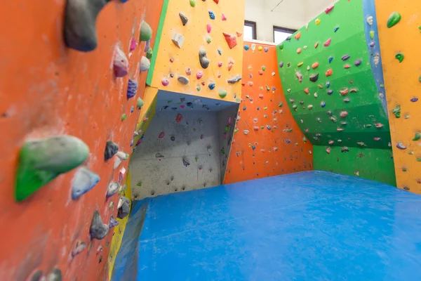 Indoor climbing training — Stock Photo, Image