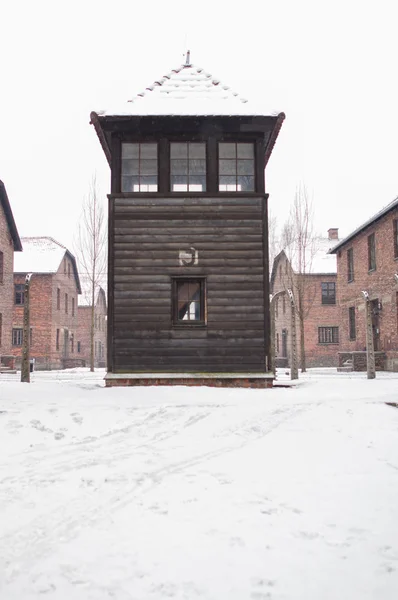Państwowego Muzeum Auschwitz-Birkenau — Zdjęcie stockowe
