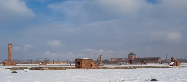 Państwowego Muzeum Auschwitz-Birkenau — Zdjęcie stockowe