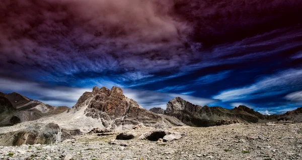 Rocky Dağları'nın renkli manzara Panoraması — Stok fotoğraf