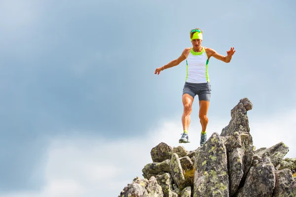 Athletinnen-Laufstrecke — Stockfoto