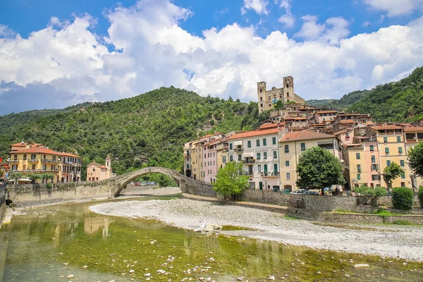 Castillo Dolceacqua Provincia Imperia —  Fotos de Stock