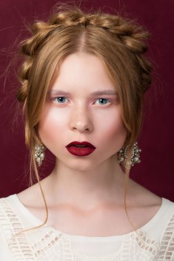 Rusya tarz Güzellik Portresi