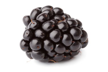 Bembeyaz taze böğürtlen