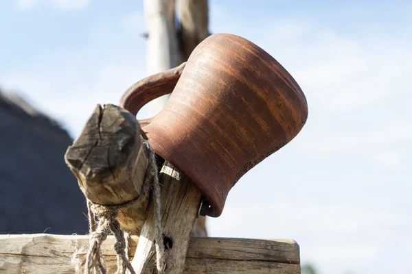 Krug aus Ton — Stockfoto