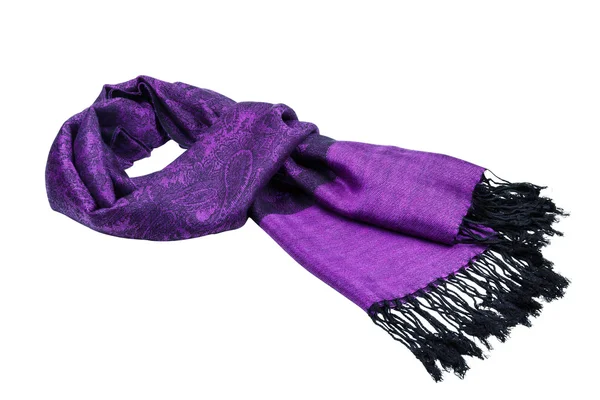 Кашемировый шарф Пейсли — стоковое фото