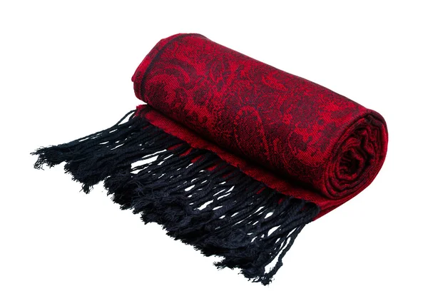 Paisley pattern cashmere scarf — Stock Photo, Image