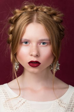 Rusya tarz Güzellik Portresi