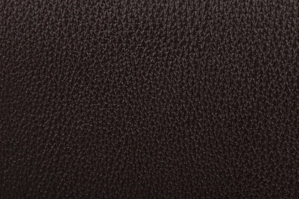Fundo textura de couro marrom escuro — Fotografia de Stock