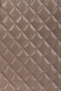 Hafif kahverengi kapitone deri arka plan