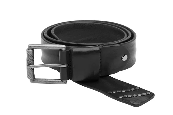 Men leather belt — Stock Photo, Image