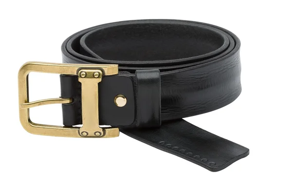 Men leather belt — Stock Photo, Image
