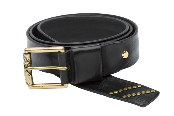 Men leather belt — Stock Photo, Image