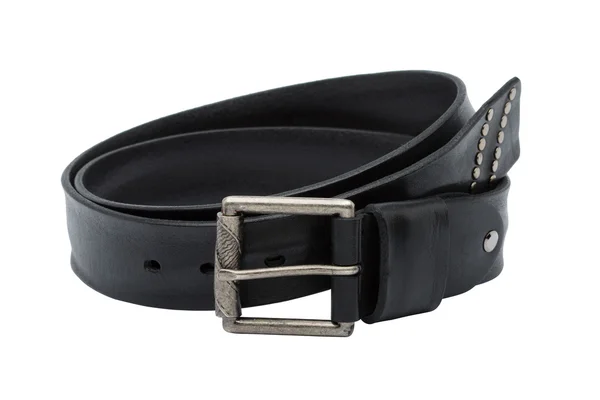 Men leather belt — Stock Photo, Image