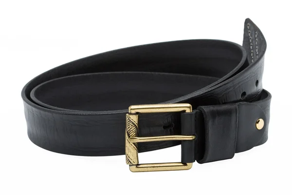 Men leather belt — Stock Photo, Image