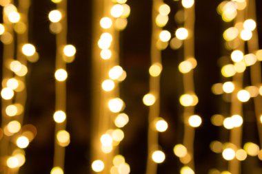 Noel pırıltılı Altın ışık arka plan