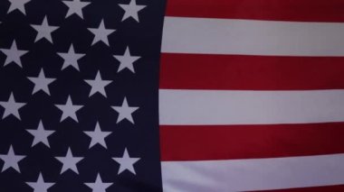 Amerikan bayrağına yakın çekim. 4 Temmuz, Bağımsızlık Günü