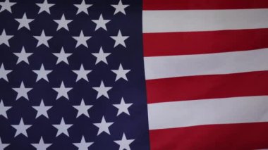 Amerikan bayrağına yakın çekim. 4 Temmuz, Bağımsızlık Günü