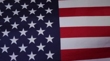 Amerikan bayrağına yakın çekim. 4 Temmuz, Bağımsızlık Günü