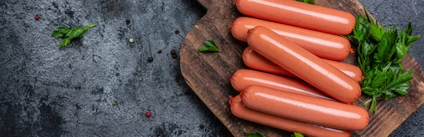 Vegan Sausages Vegetable Food Swap Clean Eating Plant Based Food — Stock Fotó
