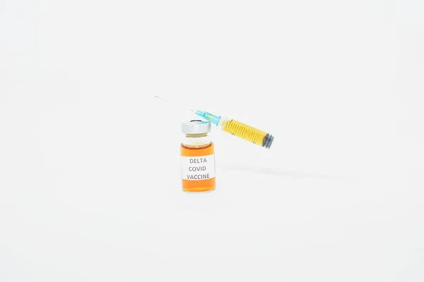 Vaccin Médical Contre Coronavirus Gros Plan — Photo