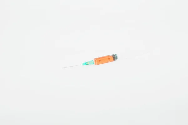 Medicinskt Vaccin Mot Coronavirus Närbild — Stockfoto