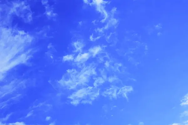 Beautiful Blue Spring Sky Storm Clouds — Stock Photo, Image