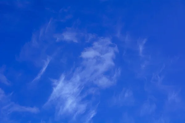 Vackra Antenn Stora Moln Blå Himmel — Stockfoto
