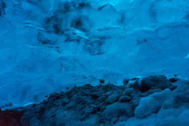 Buz Mağarası Vatnajokull buzul Icelandan ' 