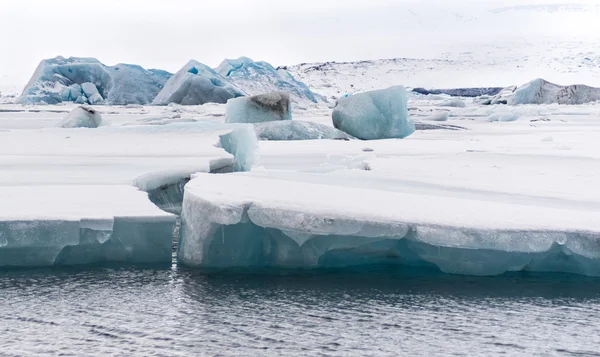 Laguna glaciale di Jokulsarlon — Foto Stock