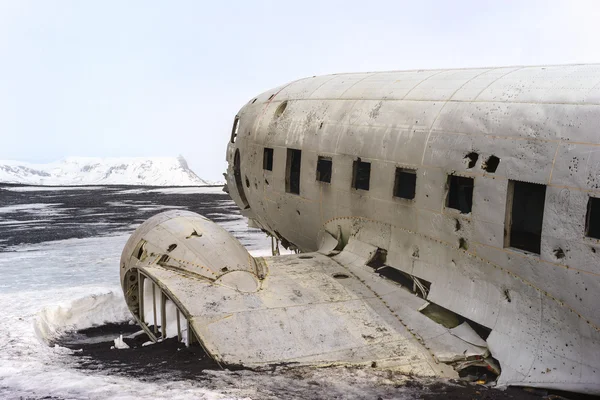 Crashed Navy DC-3 en Islande — Photo