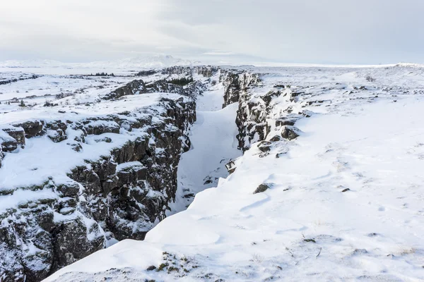 Parque Nacional Thingvellir Islandia — Foto de Stock