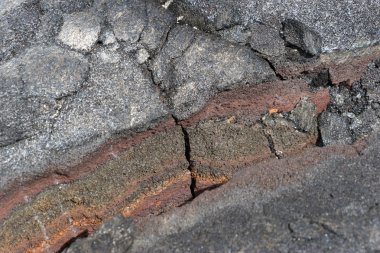 Siyah lav şeridi ile 