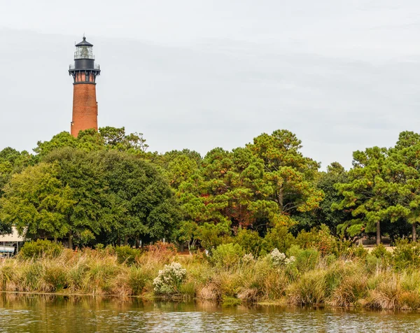 Currituck παραλία φως σταθμό — Φωτογραφία Αρχείου