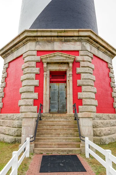 Base del faro di Capo Hatteras — Foto Stock