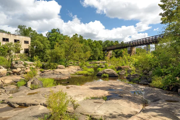 Richmond Va nehirde James. — Stok fotoğraf