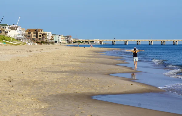 Korzystających z plaży Zdjęcie Stockowe