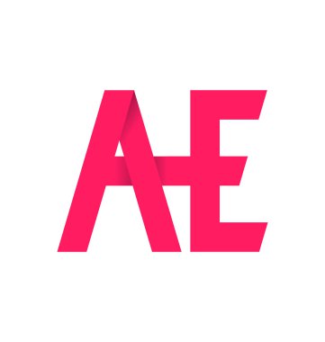 moderm minimalis ilk logo Ae