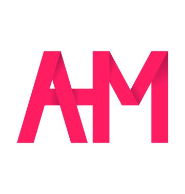 moderm minimalis ilk logo Am