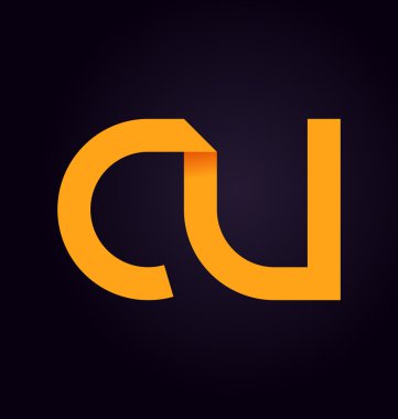 moderm minimalis ilk logo Cu