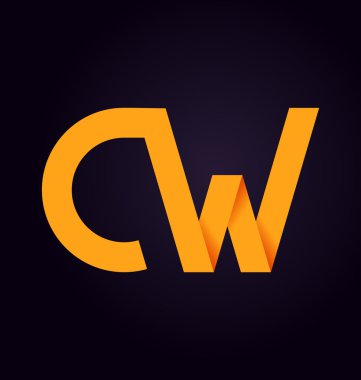 moderm minimalis ilk logo Cw