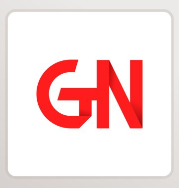 moderm minimalis ilk logo Gn