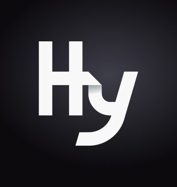 moderm minimalis ilk logo Hy