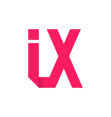 moderm minimalis ilk logo IX