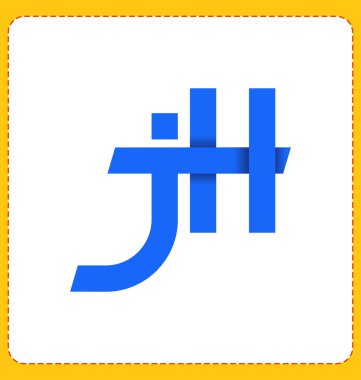 moderm minimalis ilk logo Jh