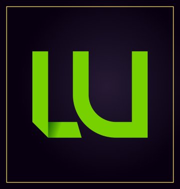 moderm minimalis ilk logo Lu