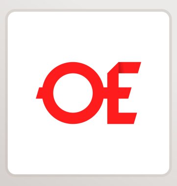 moderm minimalis ilk logo Oe