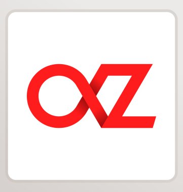 moderm minimalis ilk logo Oz