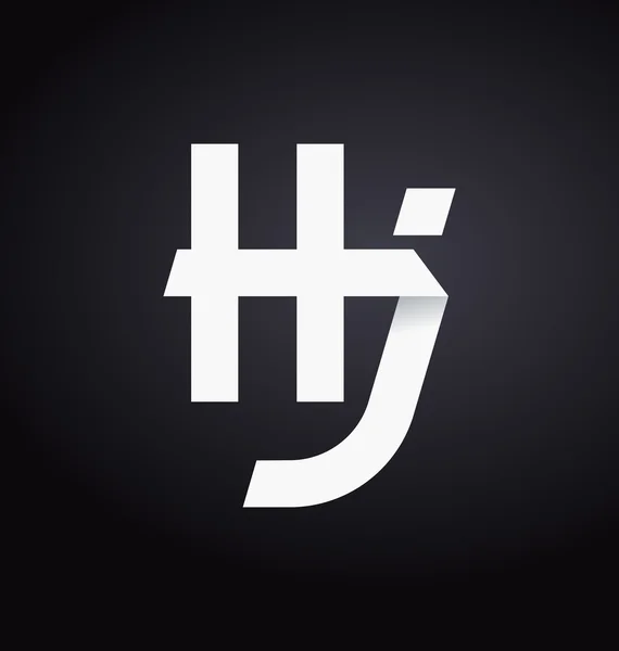 moderm minimalis ilk logo Hj